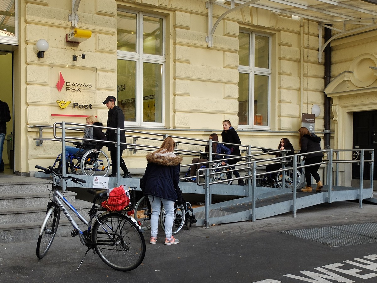 Barrierefrei Rollstuhltour Polytechnische Schule Dornbirn · N°2